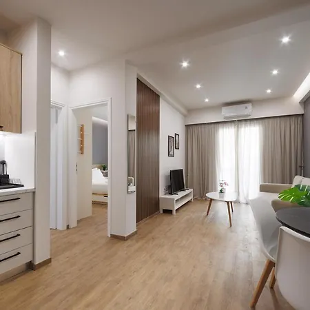 Апартаменты Modern Urban Oasis Near Metro Hub Афины